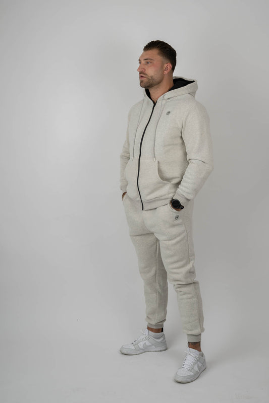 Light Grey Hoodie & Jogger Set