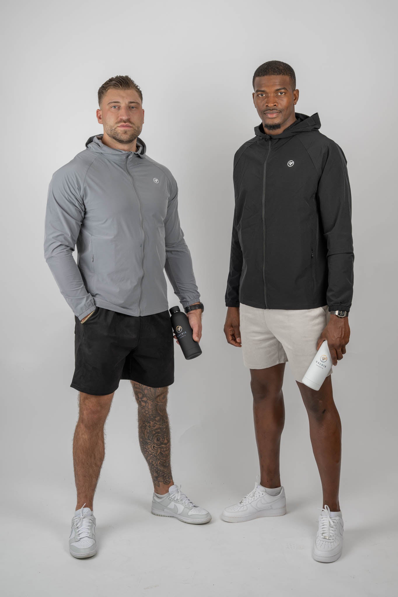 performance jacket – black | men’s athletic training jacket | galvis sports