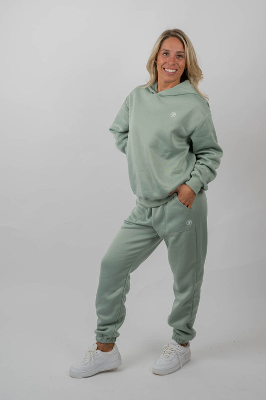 Mint Green Hoodie & Jogger Set