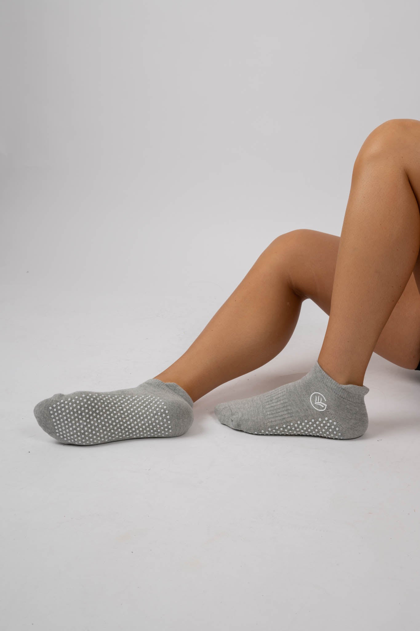 grip trainingssokken – grijs | antislip workoutsokken | galvis sports