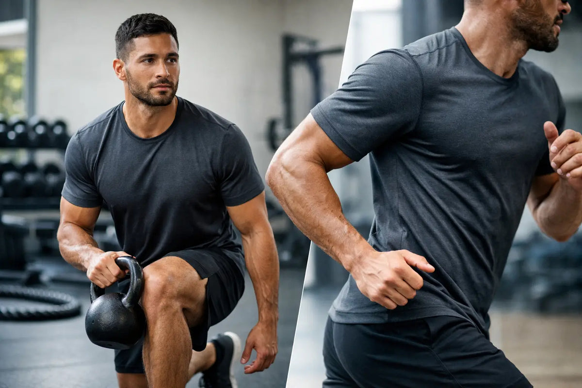 Men’s Training T-Shirt Fit That Moves With You