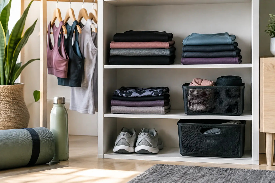 How to Store Workout Clothes Without Losing Style