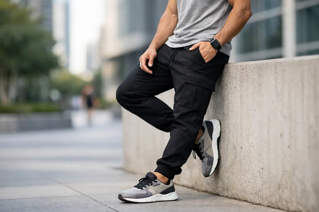 Men's Cargo Joggers Athleisure Done Right