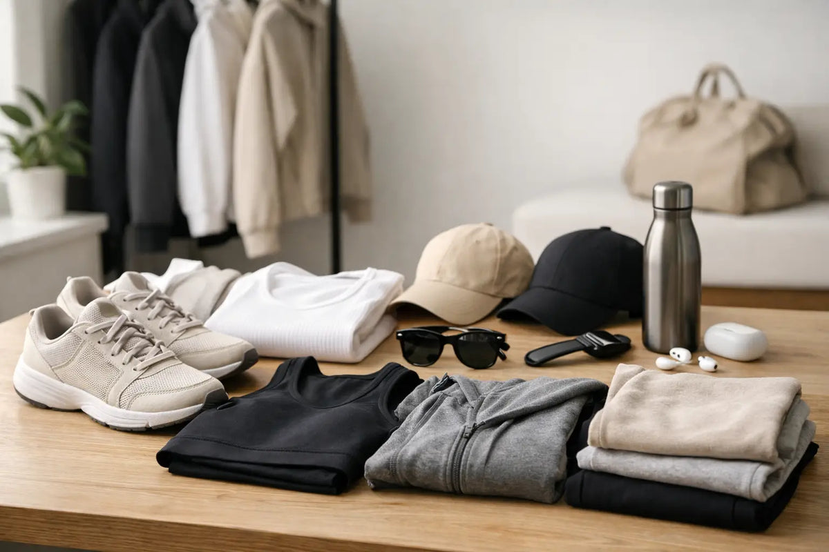 Athleisure Capsule Wardrobe Example for Every Day
