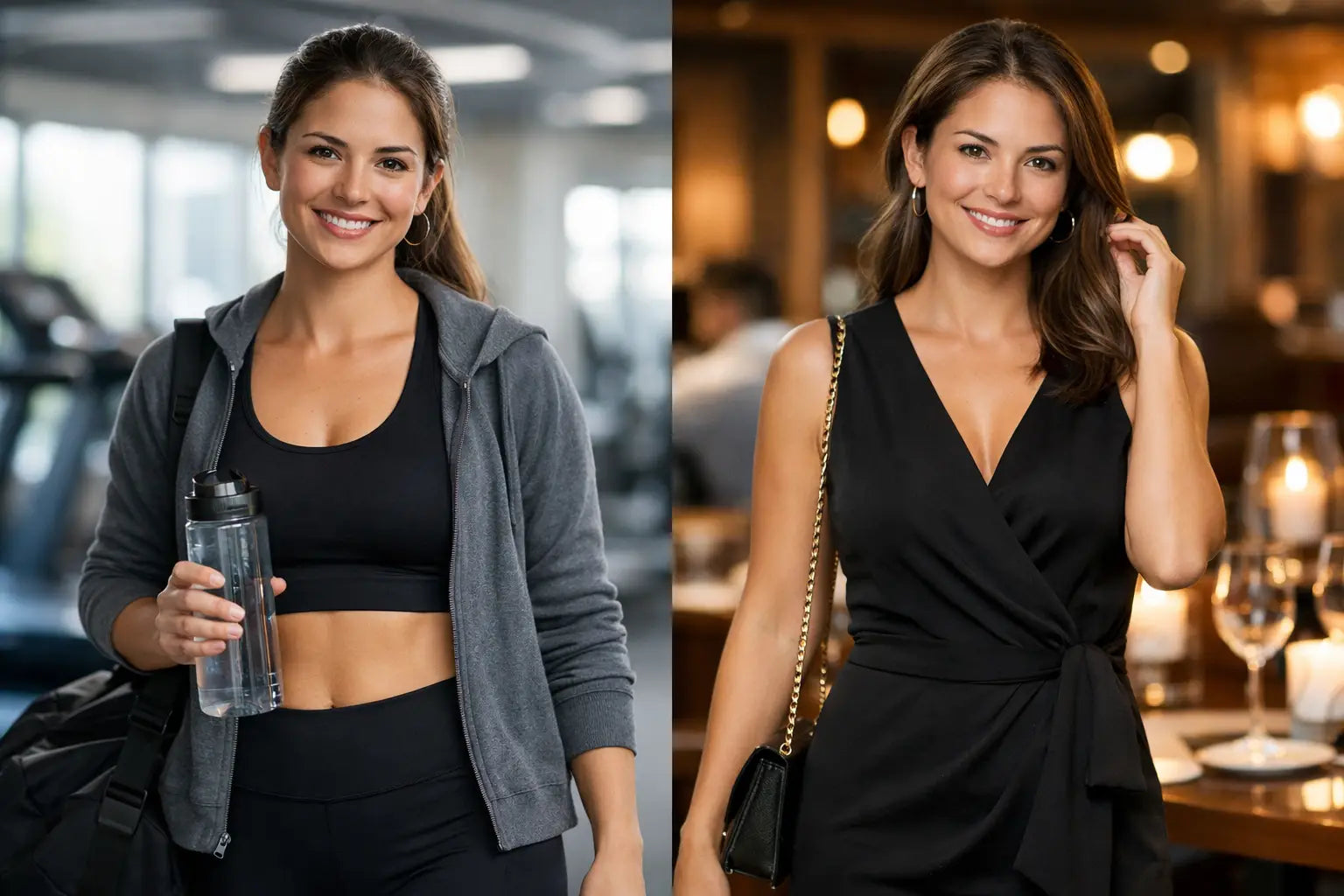 Gym to Dinner Outfit Example That Works