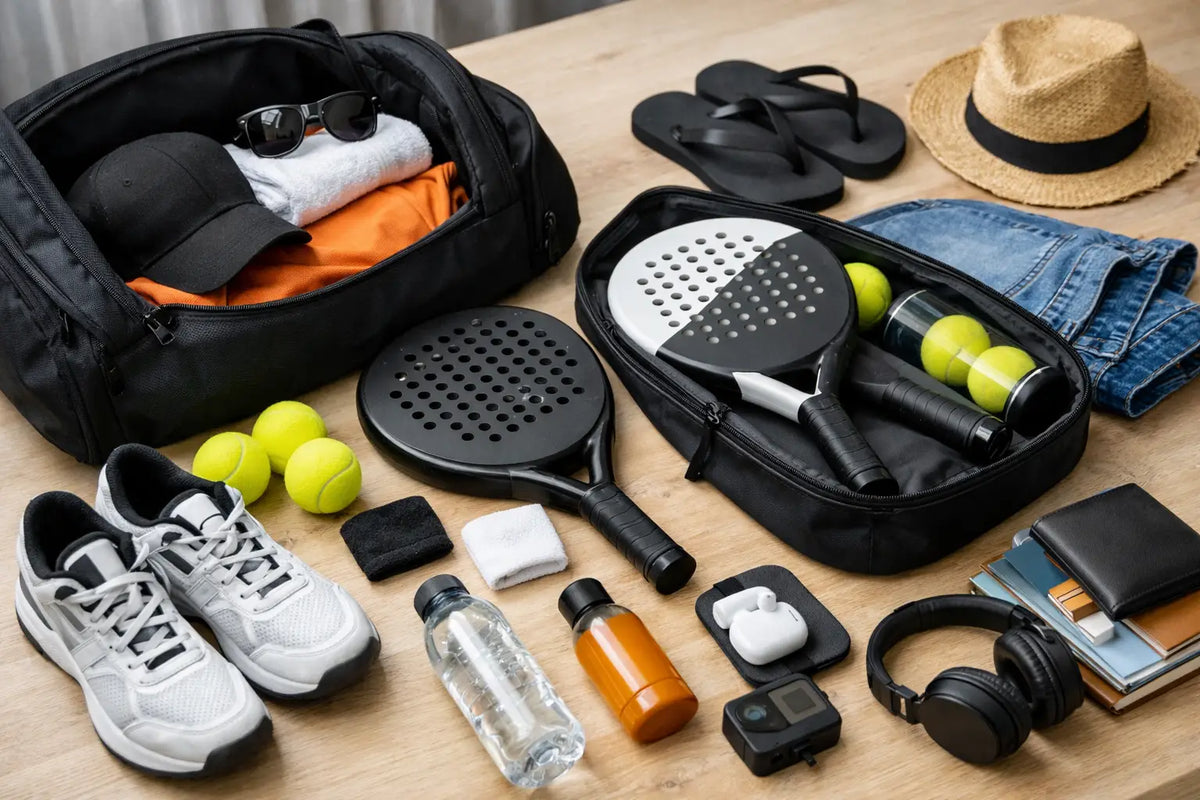 Padel Weekend Packing List Example for Court Days