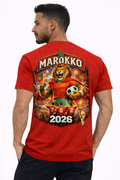 Fan T-Shirt Morocco World Cup 2026 – Red | Supporter Edition | Galvis Sports