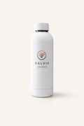 White Gym Water Bottle | Premium Sports Drink Bottle | Galvis Sports