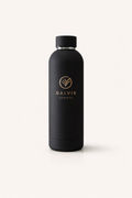 Zwarte sportwaterfles | Premium sportdrinkfles | Galvis Sports