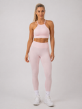 Blush Pink Seamless Training Set | Women’s Sculpting Gym Set | Galvis Sports