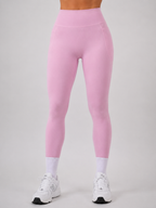 Seamless Legging Set – Light Pink | Women’s Sculpting Gym Set | Galvis Sports