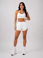 Running & Padel Set – White | Women’s Athletic Matching Set | Galvis Sports
