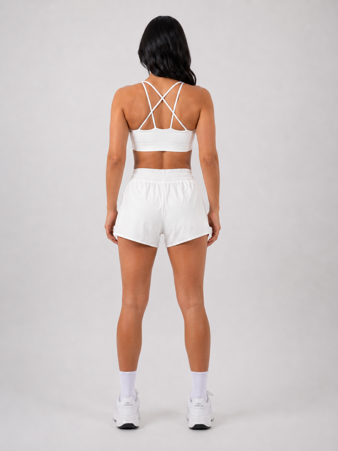 Running & Padel Set – White | Women’s Athletic Matching Set | Galvis Sports