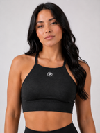 Black Seamless Training Set | Women’s Sculpting Gym Set | Galvis Sports