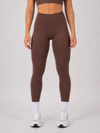 Scrunch Leggings – Brown | Sculpting High-Waist Fit | Galvis Sports