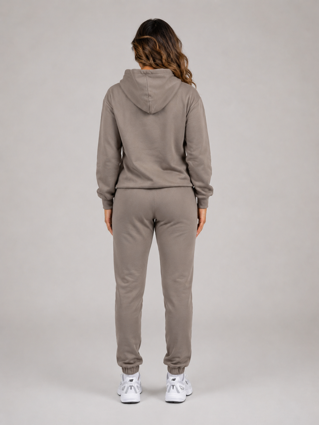Taupe Hoodie & Jogger Set | Women’s Premium Athleisure Set | Galvis Sports