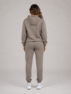 Taupe Hoodie & Jogger Set | Women’s Premium Athleisure Set | Galvis Sports