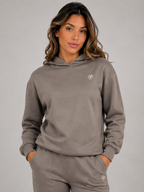 Taupe Hoodie & Jogger Set | Women’s Premium Athleisure Set | Galvis Sports