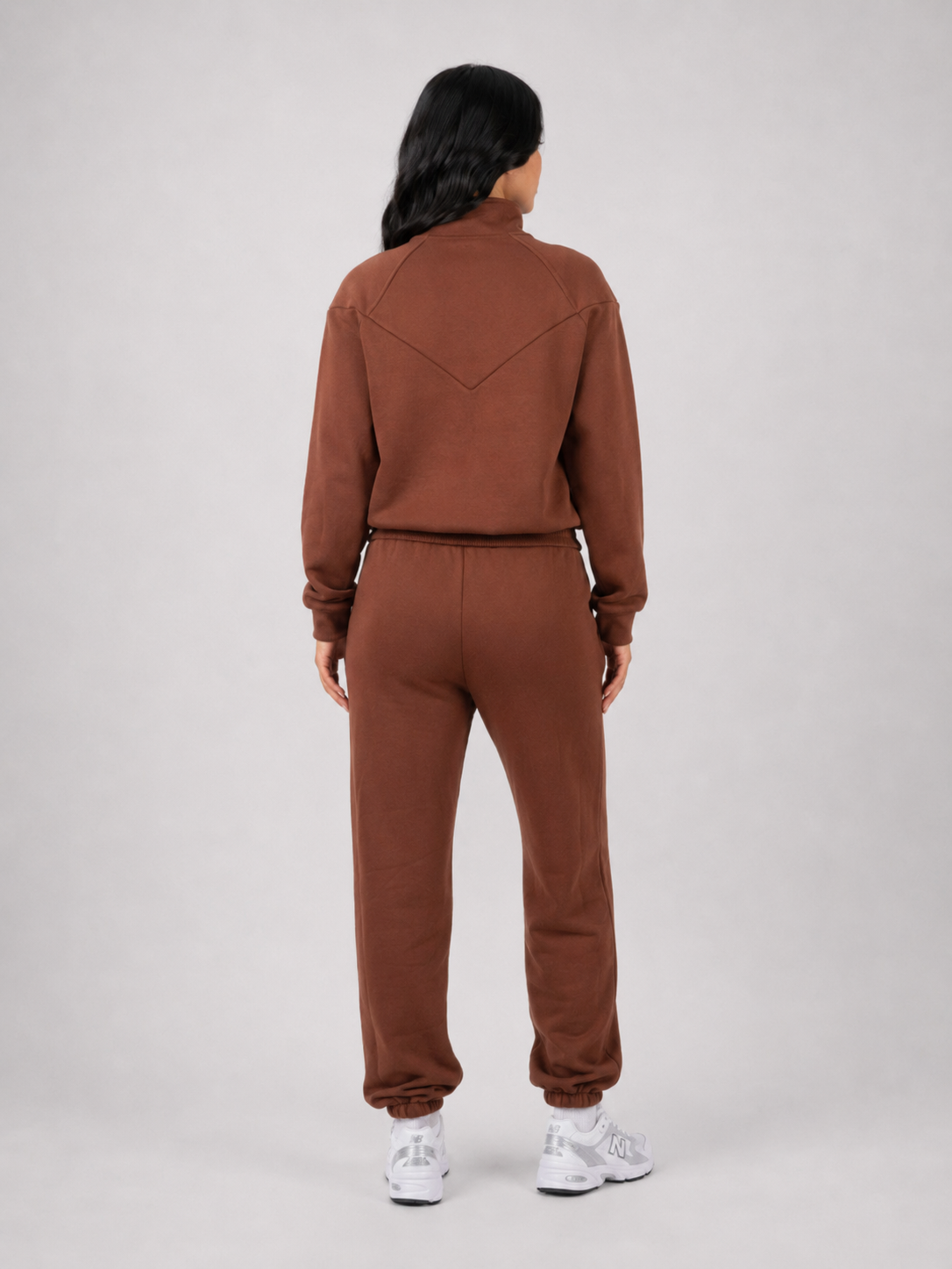 Premium Fleece Tracksuit – Brown | Luxury Athleisure Set | Galvis Sports