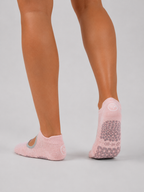 Opengesneden grip sokken – Roze | Antislip pilates- en yogasokken | Galvis Sports