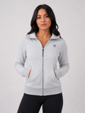 Zip Hoodie – Grey | Premium Athletic Hoodie | Galvis Sports
