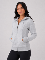 Zip Hoodie – Grey | Premium Athletic Hoodie | Galvis Sports