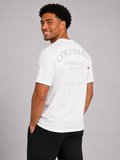 Oversized Cotton T-Shirt – Colombia White | Premium Athletic Tee | Galvis Sports