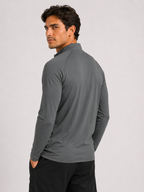 Performance 1/4 Zip Training Top – Grey | Men’s Athletic Layer | Galvis Sports