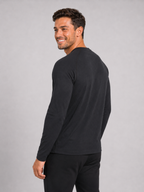 Performance Long Sleeve – Black | Athletic Training Top | Galvis Sports