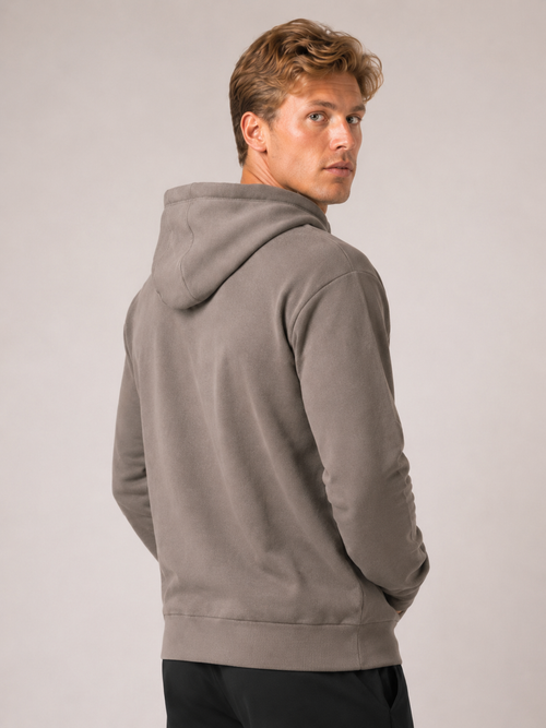 Essential Hoodie – Taupe | Premium Athletic Pullover | Galvis Sports