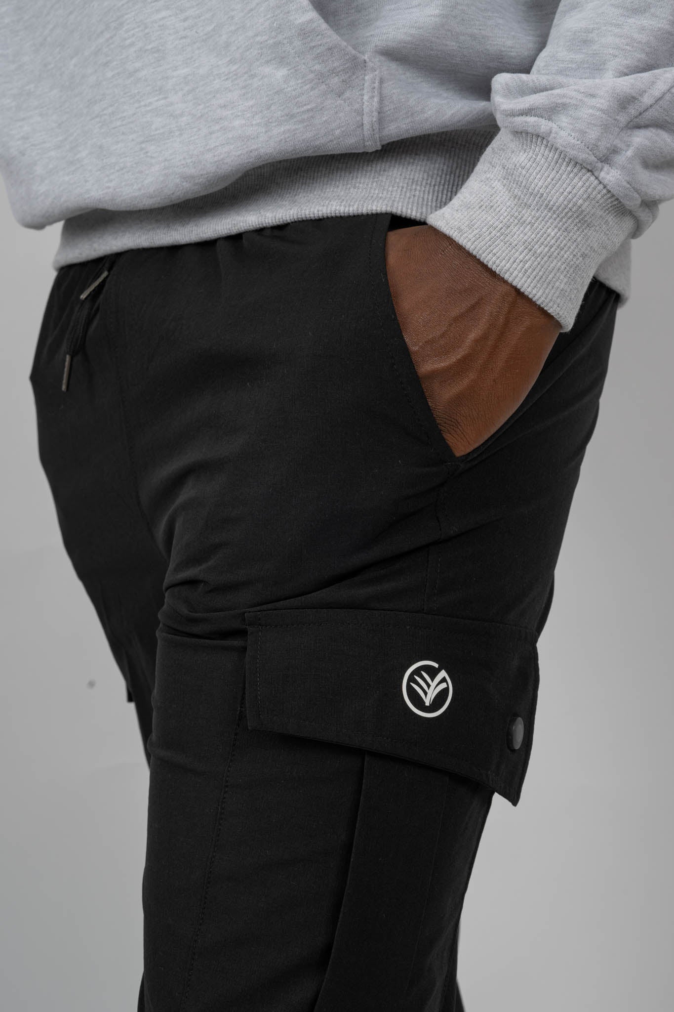 Black Cargo Pants | Men’s Athletic Fit | Galvis Sports
