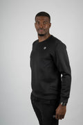 Performance Sweater – Black | Premium Athletic Crewneck | Galvis Sports