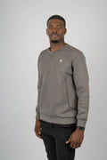 Performance Sweater – Dark Grey | Premium Athletic Crewneck | Galvis Sports