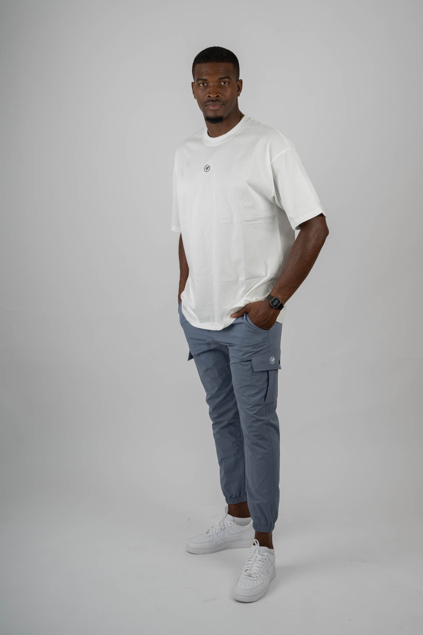 Blue Cargo Pants | Men’s Athletic Fit | Galvis Sports