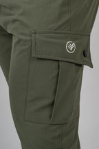 Green Cargo Pants | Men’s Athletic Fit | Galvis Sports