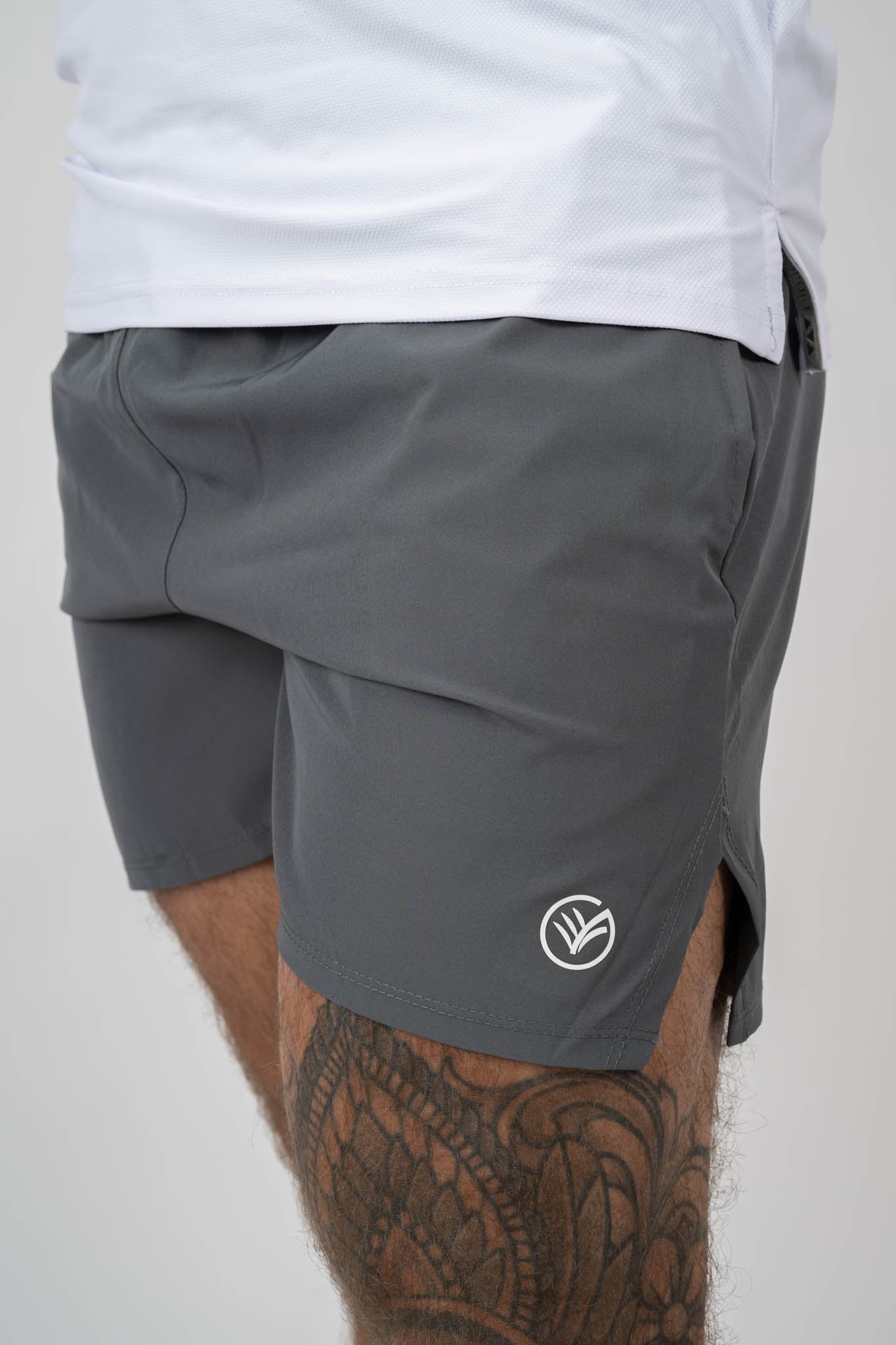 Performance Gym Shorts – Grey | Men’s Training Shorts | Galvis Sports