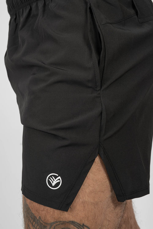 Essential Soft-Touch Athletic Shorts – Black | Men’s Workout Shorts | Galvis Sports