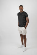 Essential Soft-Touch Athletic Shorts – Light Beige | Men’s Workout Shorts | Galvis Sports