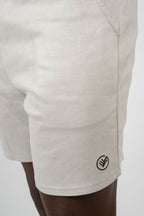 Essential Soft-Touch Athletic Shorts – Light Beige | Men’s Workout Shorts | Galvis Sports
