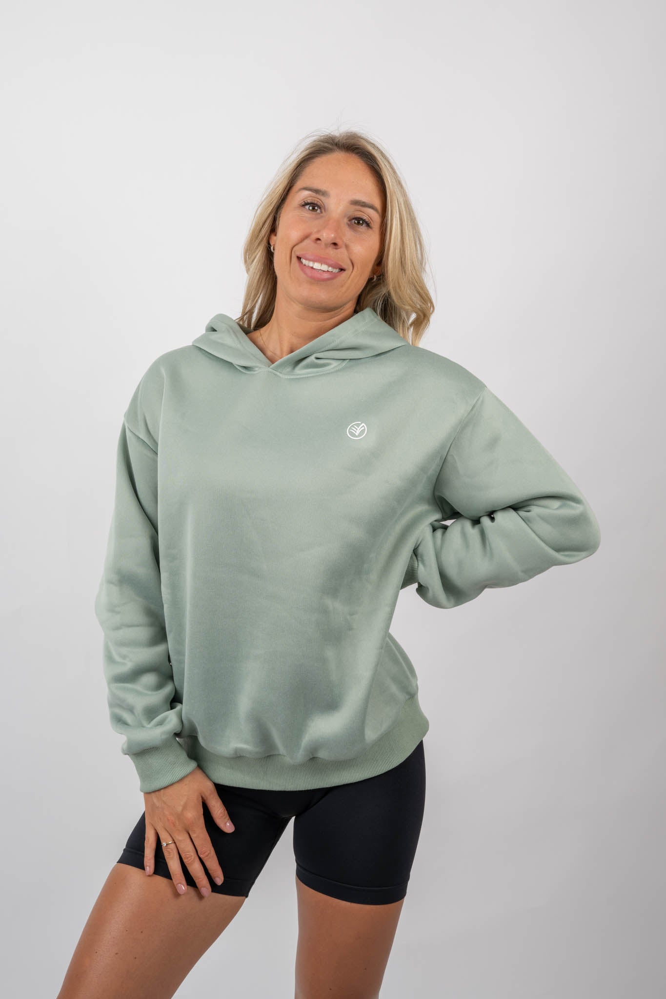 mint green hoodie & jogger set
