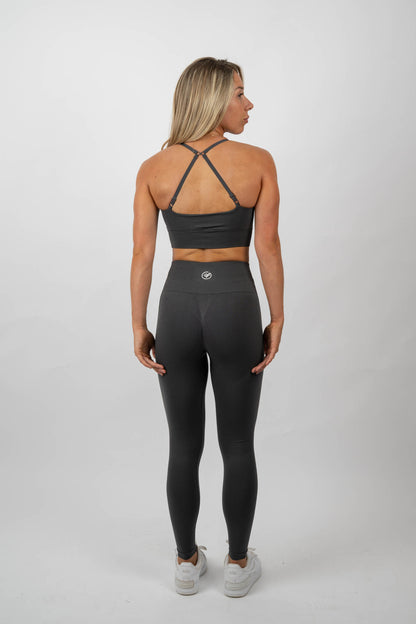 Seamless Scrunch Bra & High-Waisted Leggings