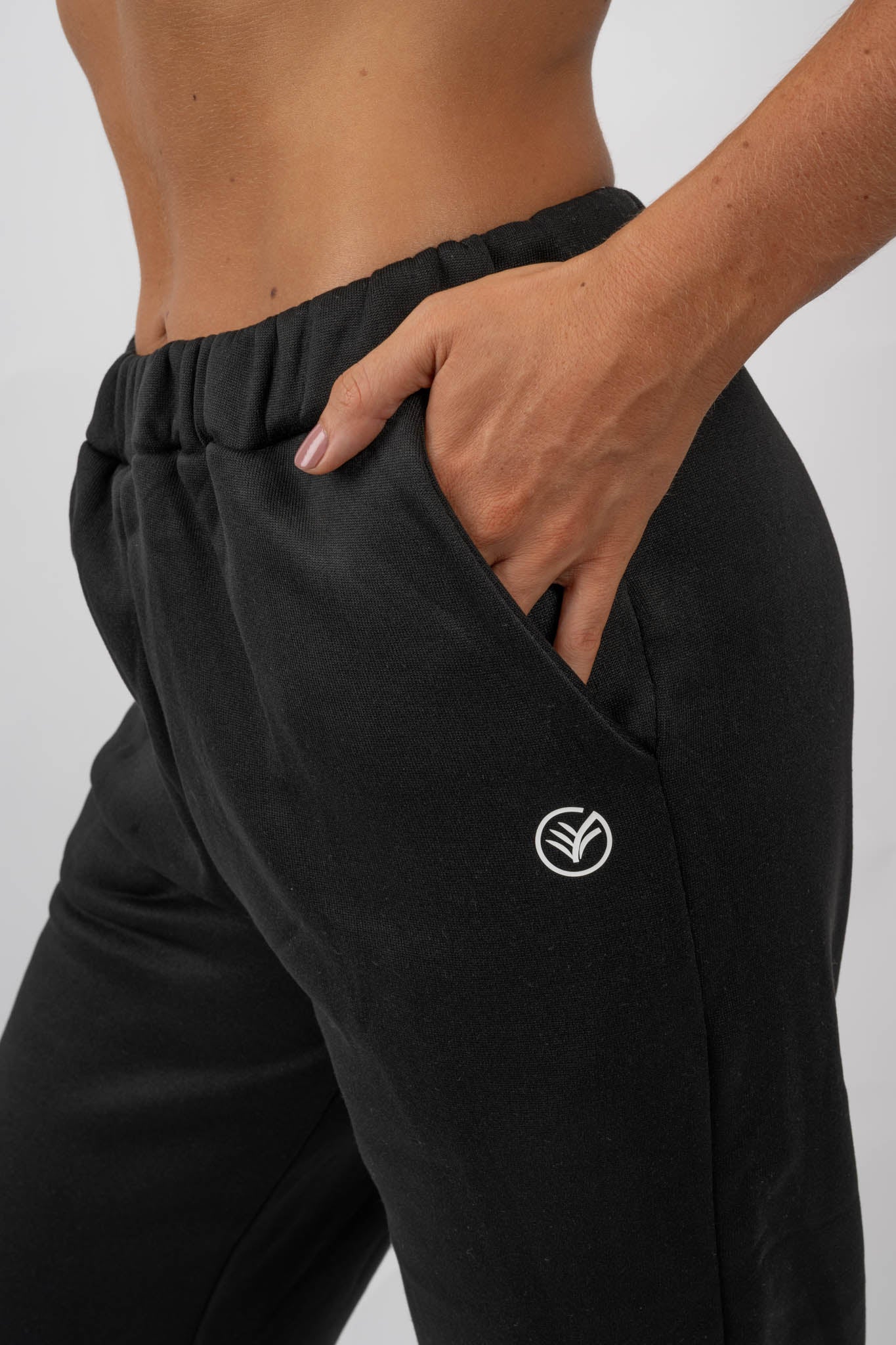 classic black hoodie & jogger set