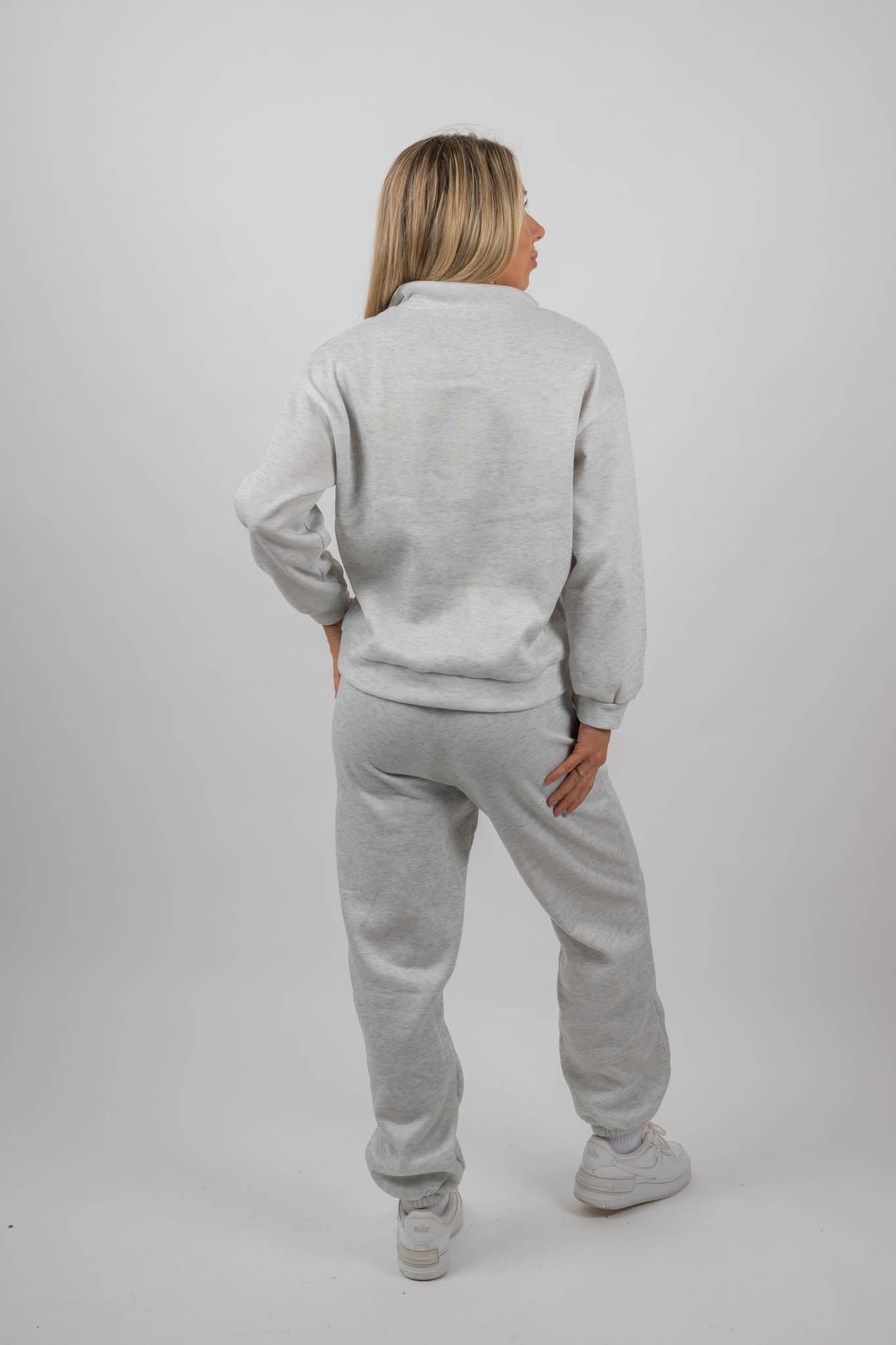 half-zip tracksuit