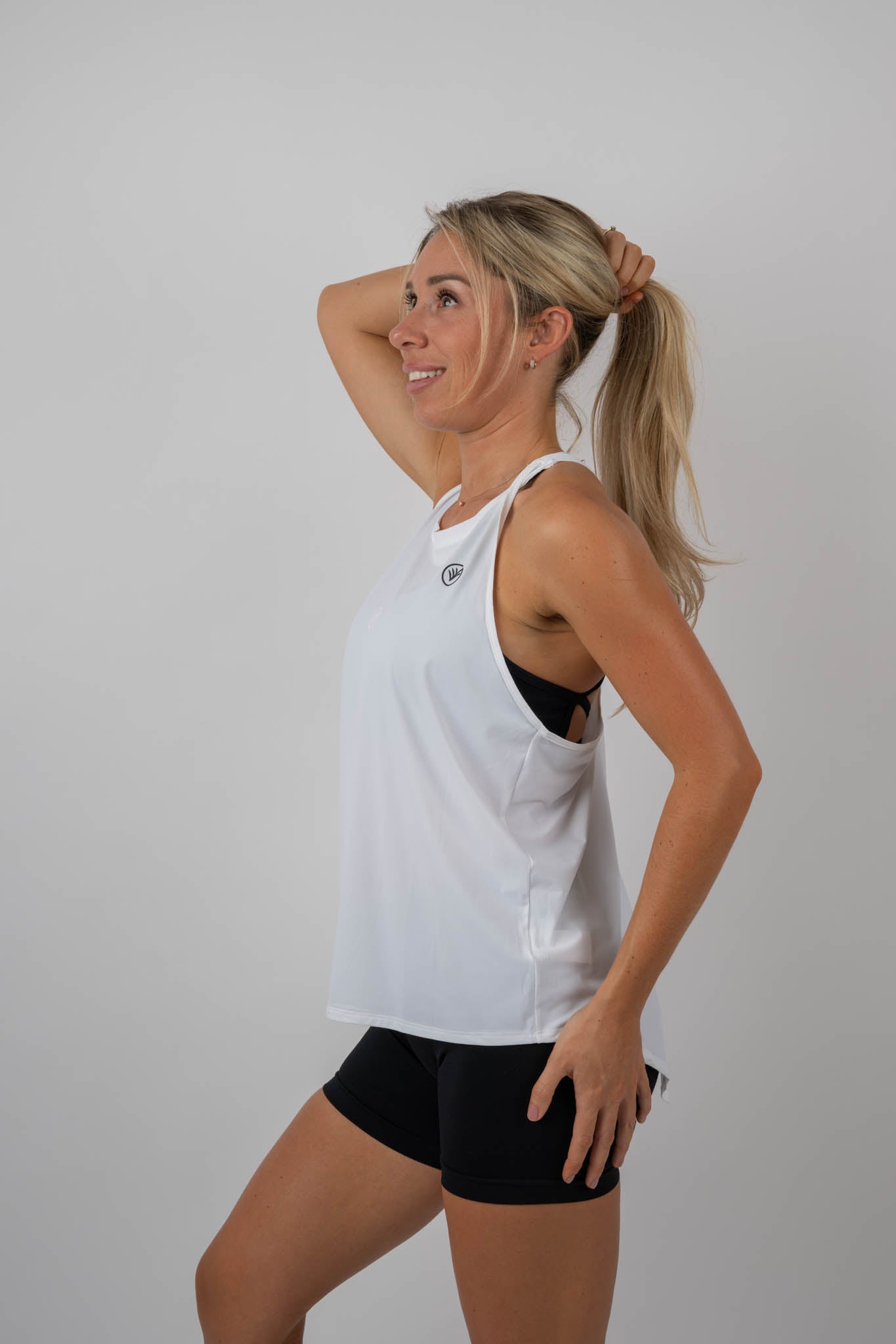 open back performance tank