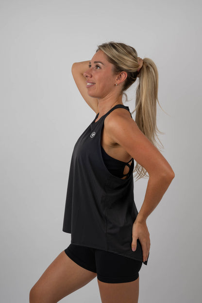 Open Back Performance Tank