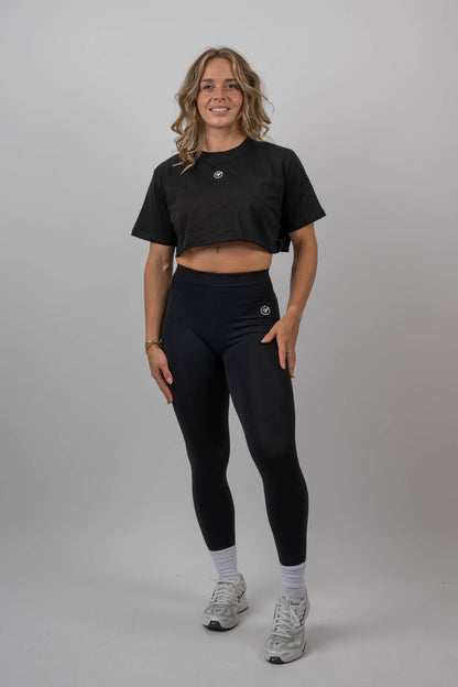 T-shirt court (noir)