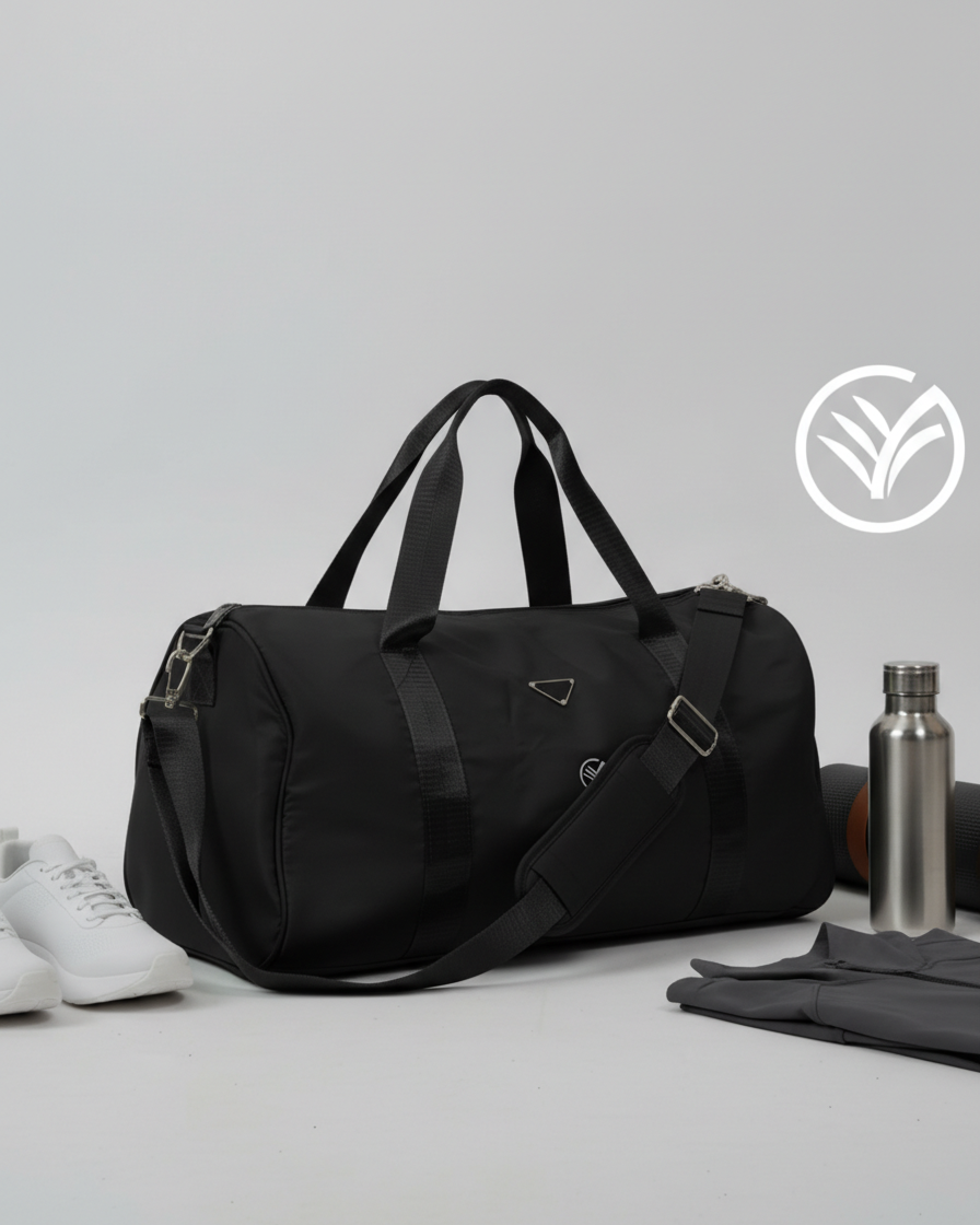 bolsa de deporte y viaje – negra | bolsa de deporte premium para gimnasio | galvis sports